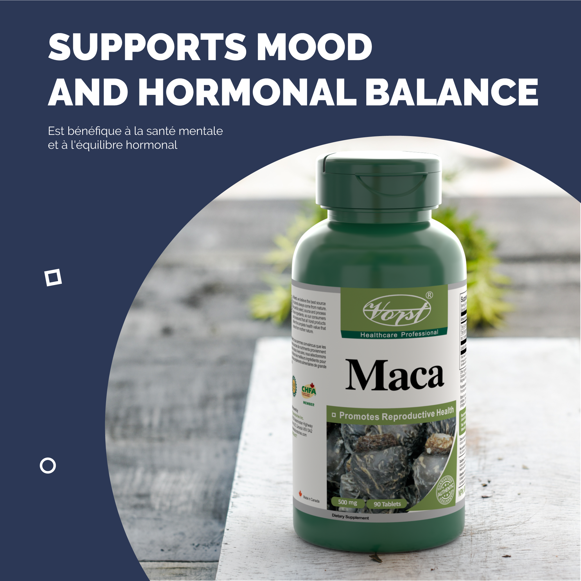 Maca for Stress, Reproductive Health