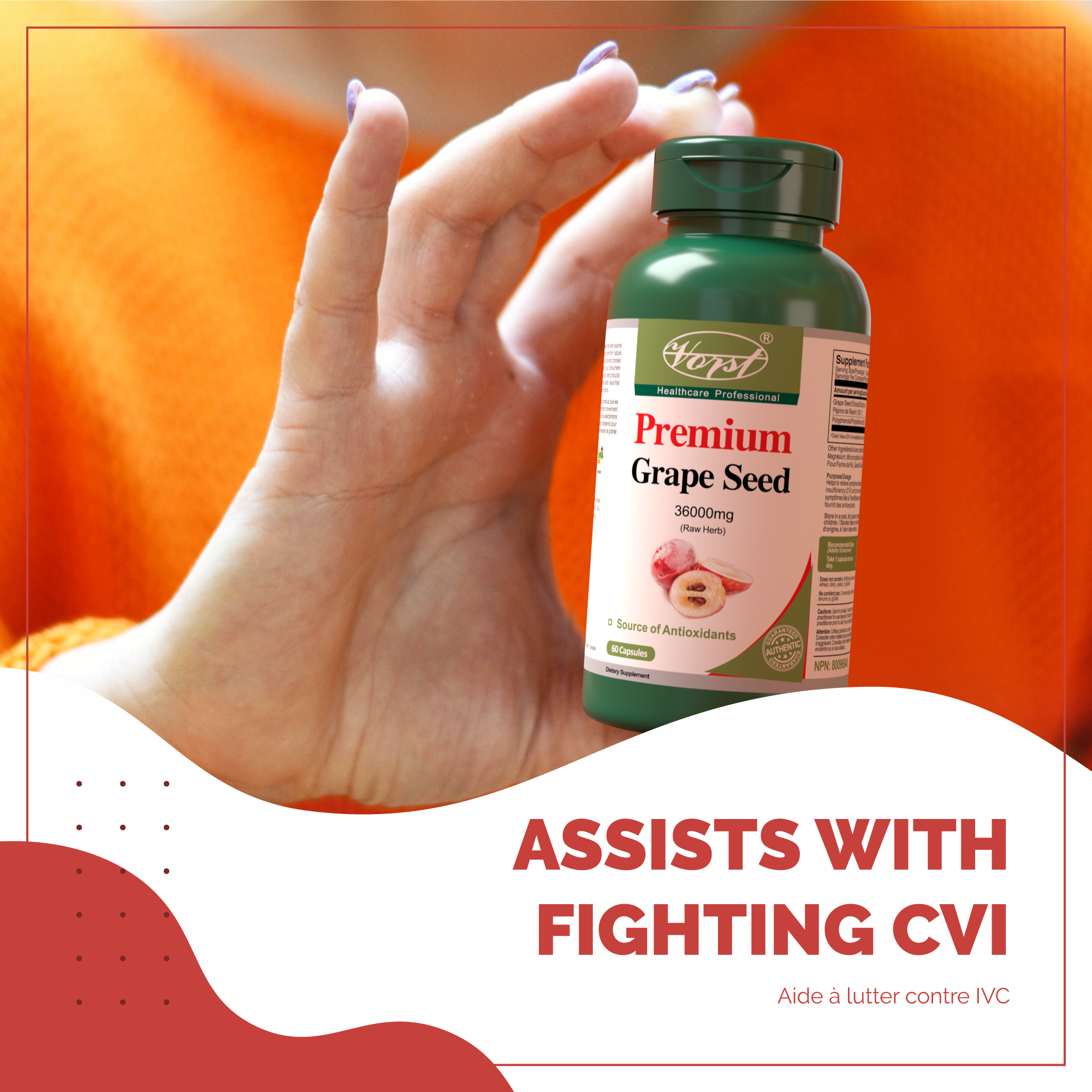 Grape Seed for Immune, Heart, Antioxidant