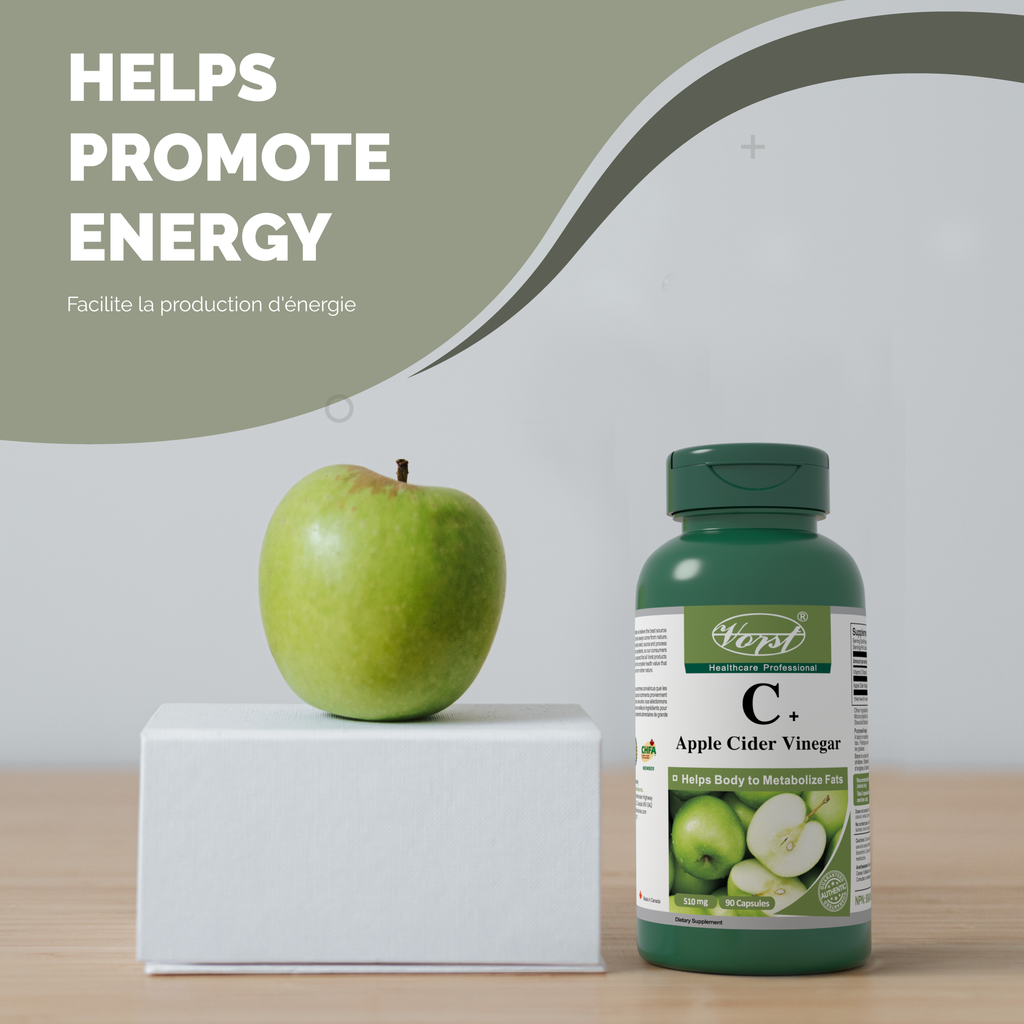 Apple Cider Vinegar Capsules for Weight Loss and Increased Energy