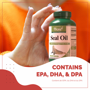 Seal Oil Source of Omega-3 Fatty Acid