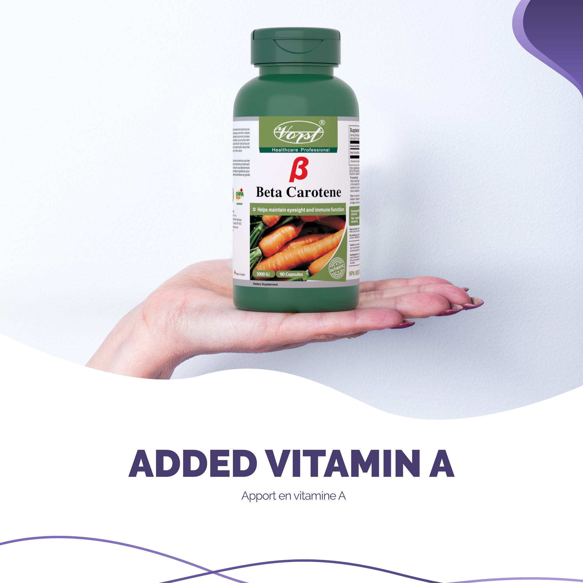 Beta Carotene Supplements for Added Vitamin A