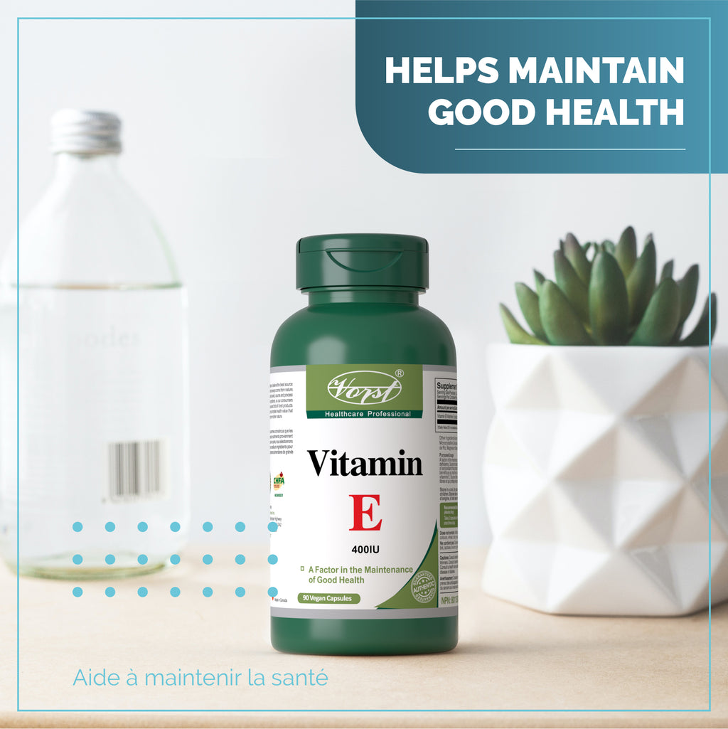Vitamin E , Antioxidant for Eye, Skin, and Brain