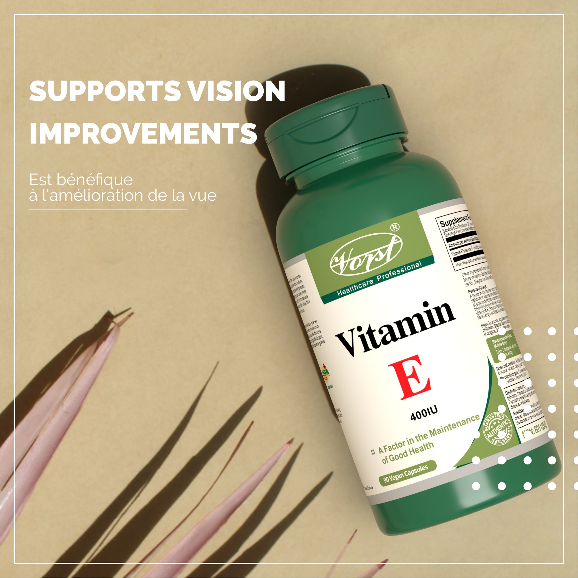 Vitamin E , Antioxidant for Eye, Skin, and Brain