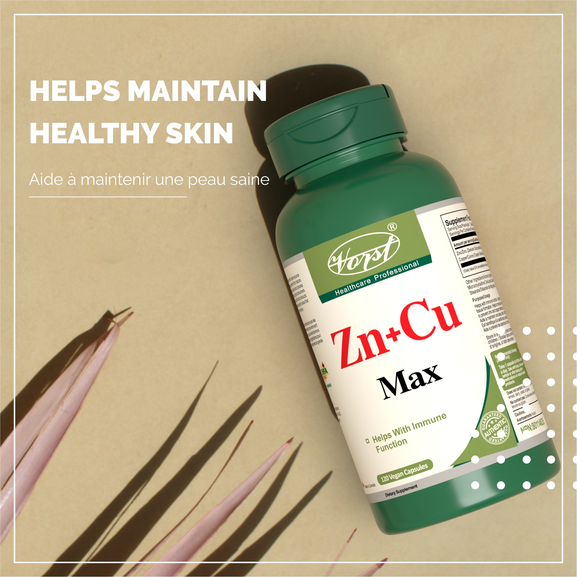Zinc & Copper for Immune, Essential Mineral