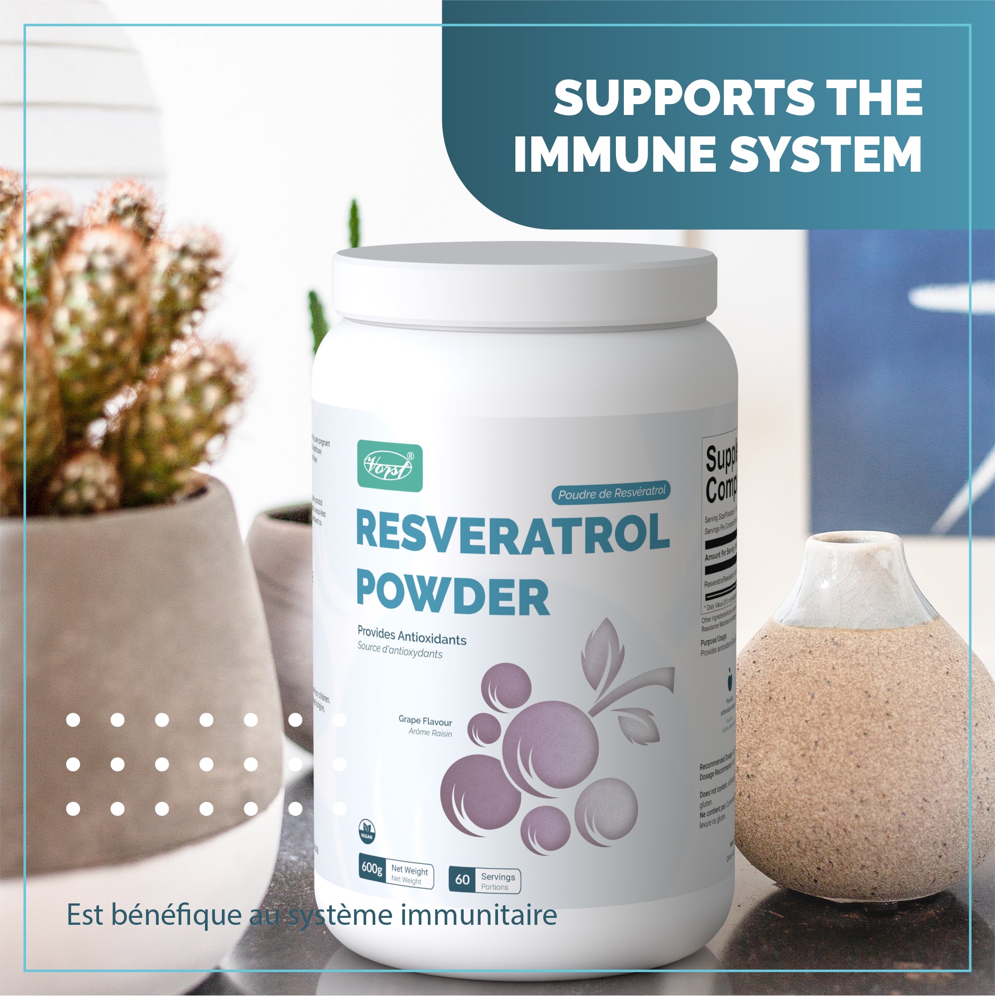 Resveratrol Powder for Antioxidant Support