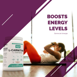 L-Carnitine L-Tartrate Powder Coffee Flavor 600g Boosts energy levels