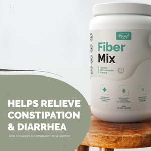 Fiber Mix 900G Organic Psyllium Husk Powder Helps Relieve Constipation & Diarrhea