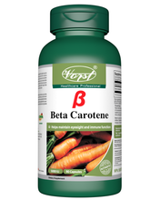 Load image into Gallery viewer, Beta Carotene Supplements Front of Bottle