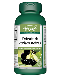 Black Cherry Extract French Label