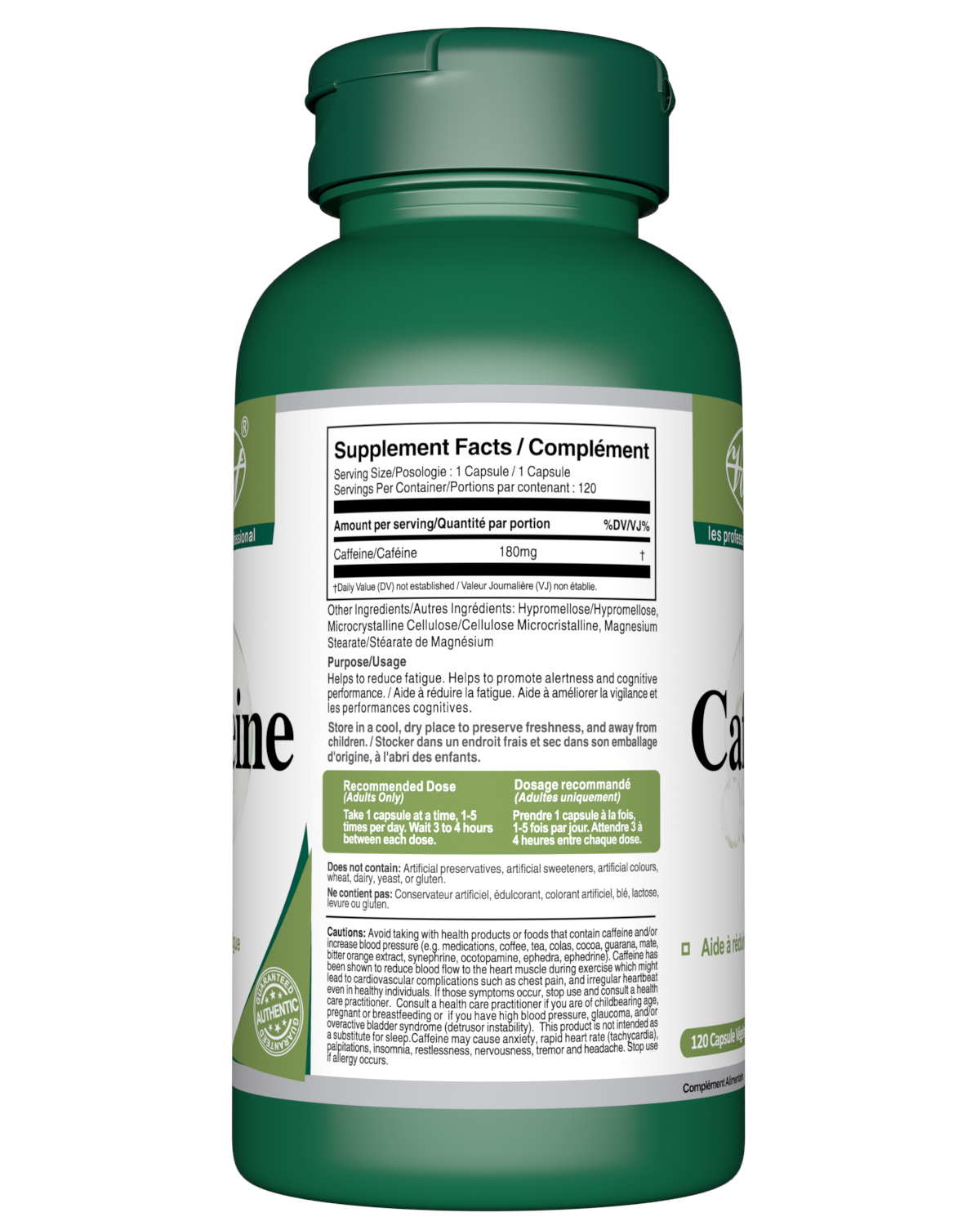 Caffeine Supplement Canada Supplement Facts