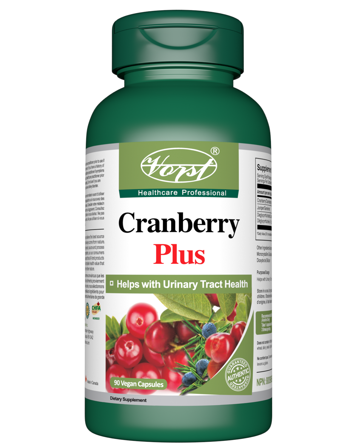 Cranberry Support Prostate and Kidney health