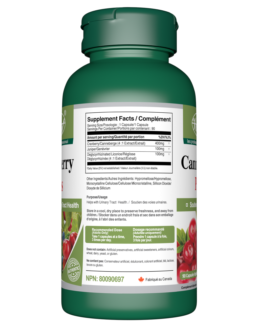 Cranberry Support Prostate and Kidney health