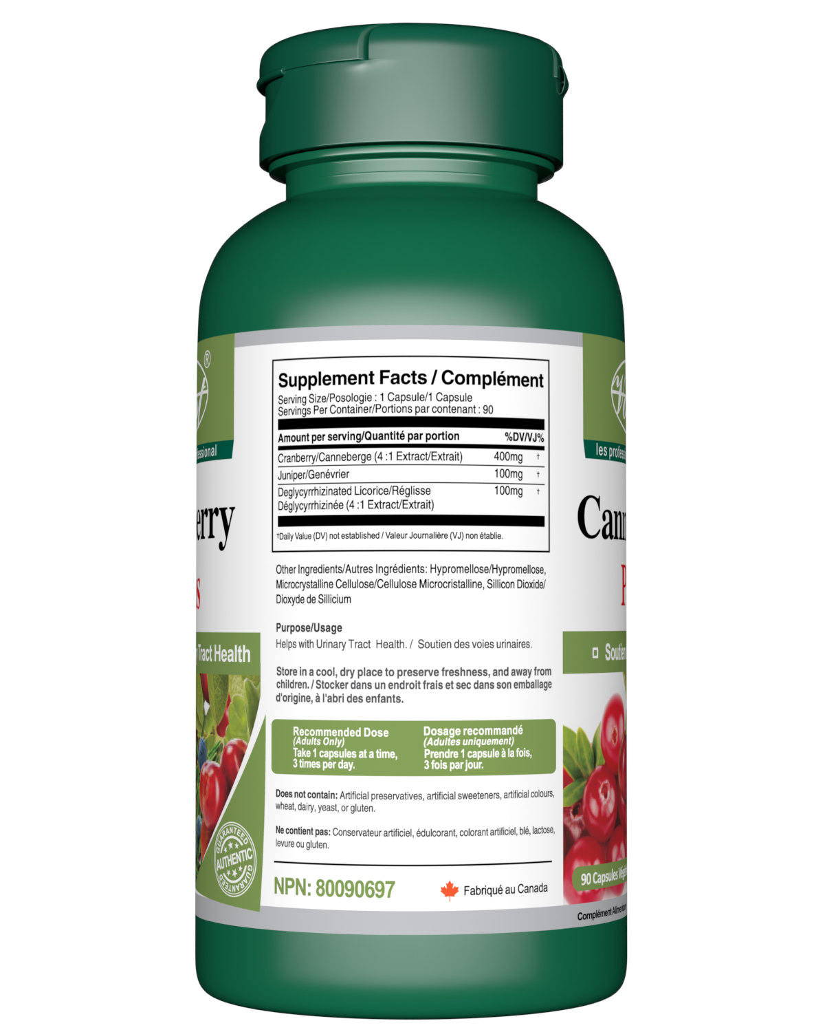 Cranberry Support Prostate and Kidney health