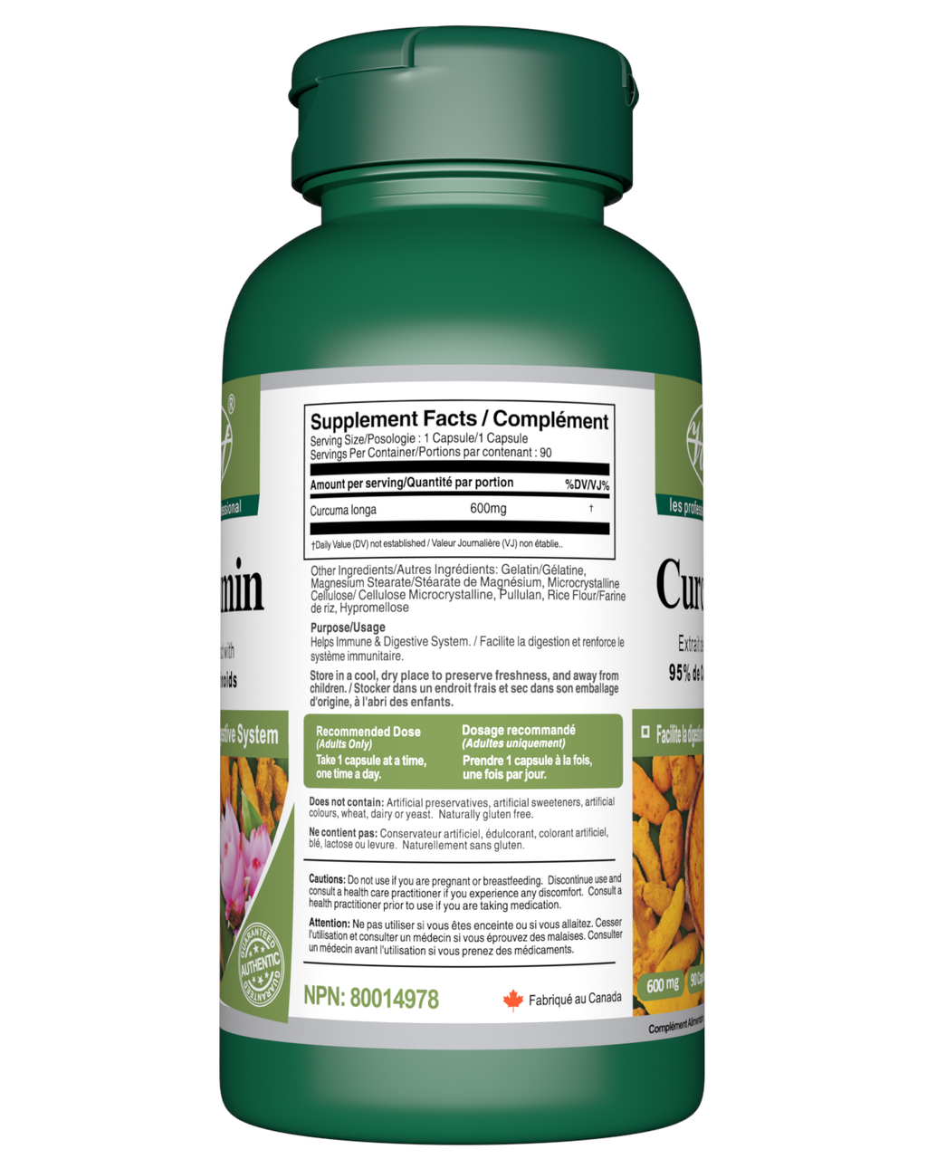 Curcumin for Digestive, Joint, Anti-inflammatory