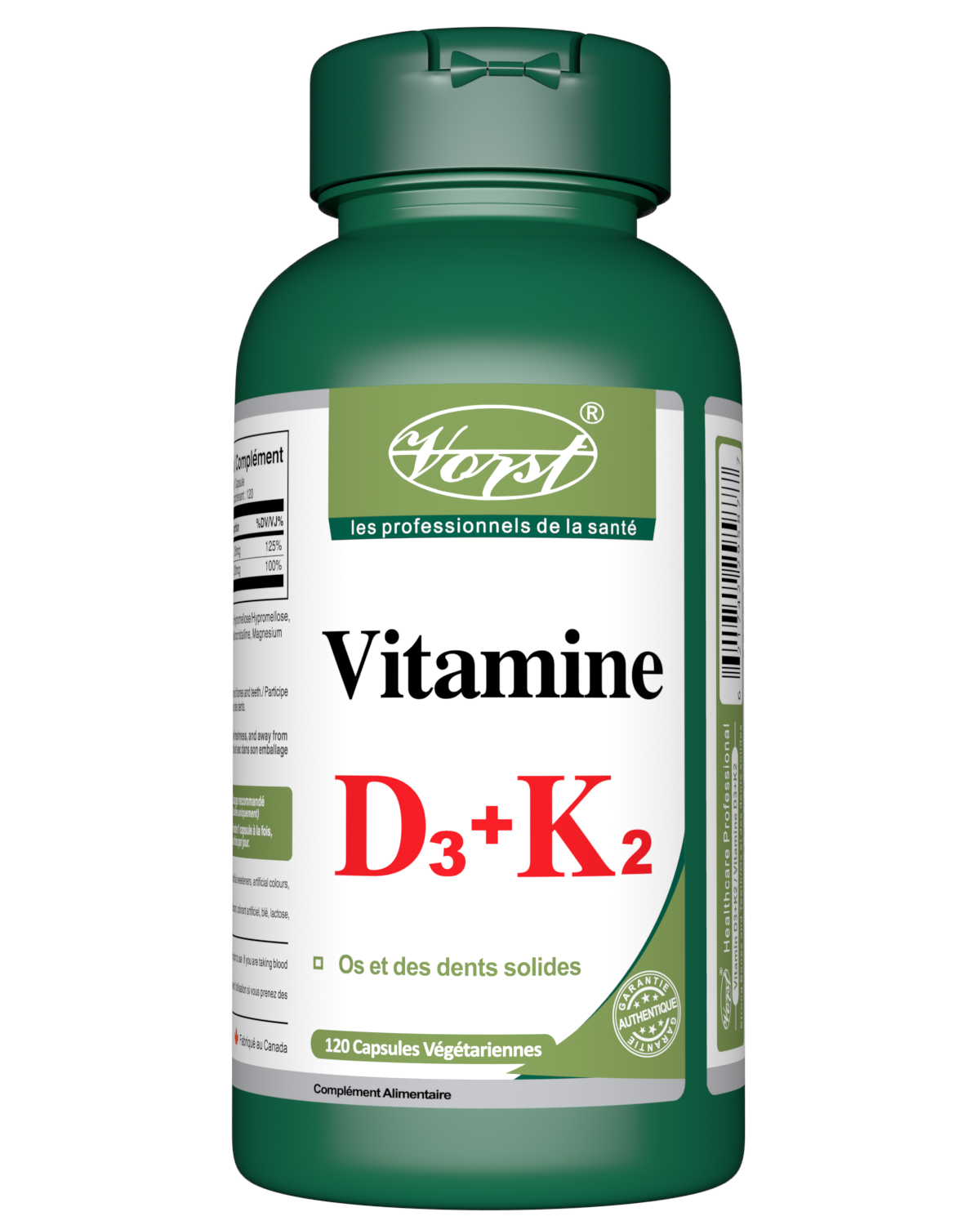D3 K2 | 120 Vegan Capsules