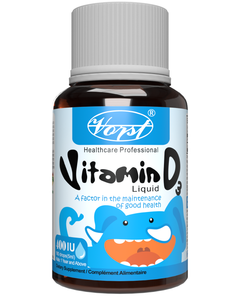 Vitamin D3 Liquid 400 IU 180 Drops 5ml for Baby & Kid