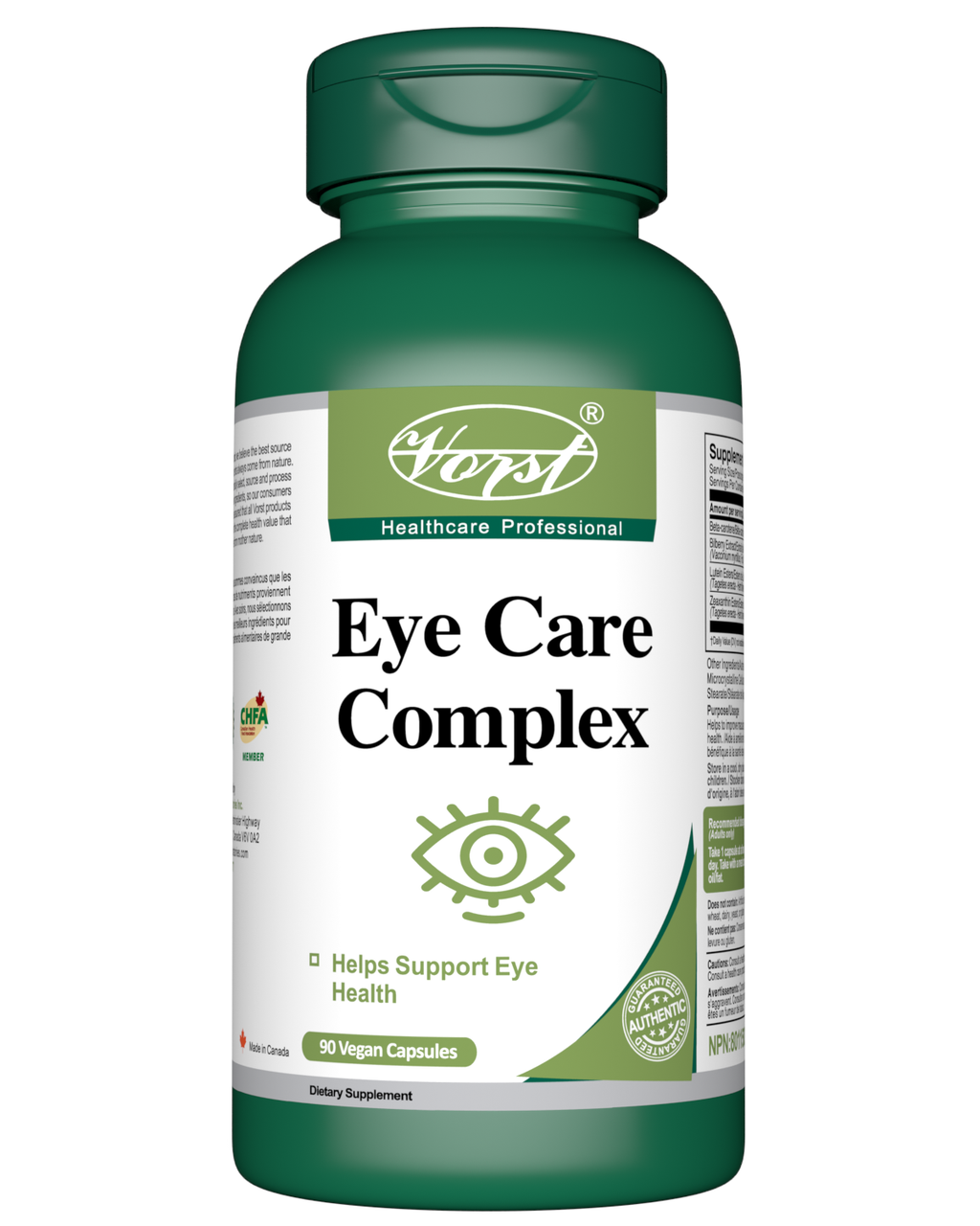 Eye Care Complex 90 Vegan Capsules 