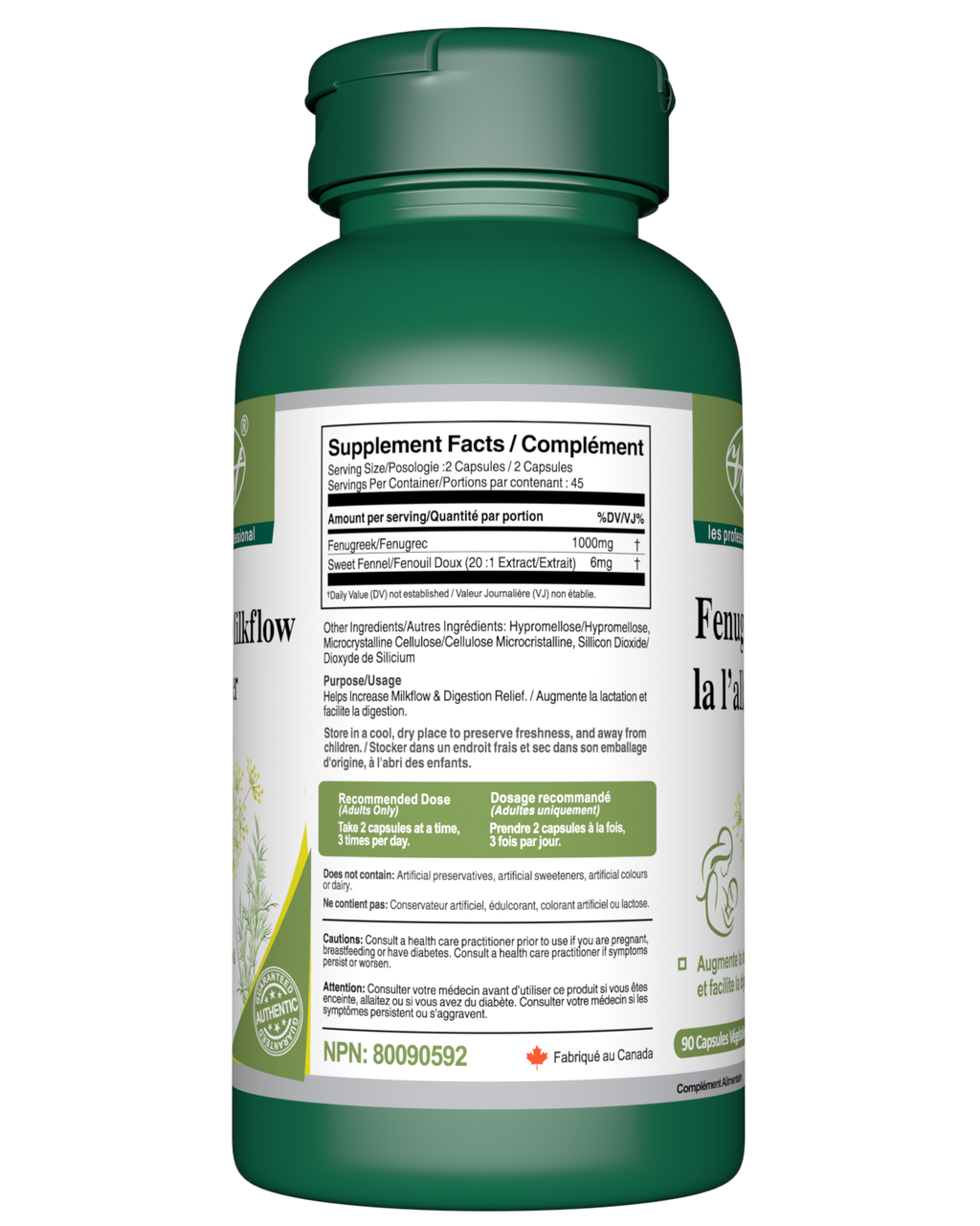 Fenugreek for Milkflow and Digestion