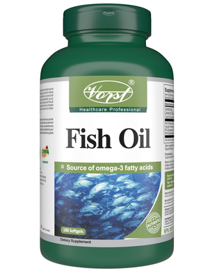 Fish Oil 180 Softgels Front