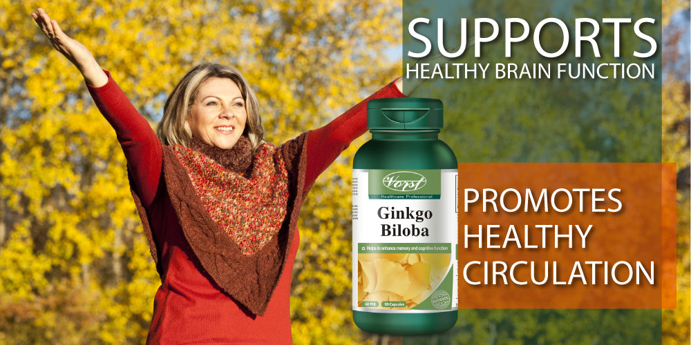 Benefits of Ginkgo Biloba 60mg - Vorst Supplements and Vitamins