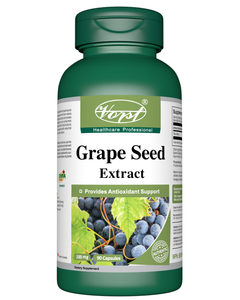 Grape Seed 100mg 90 Capsules Front