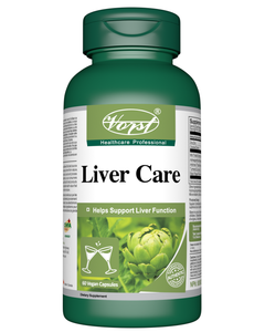 Liver Care 60 Vegan Capsules bottle front