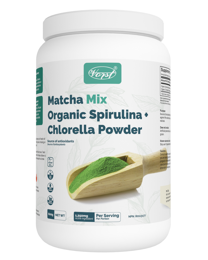 Matcha + Organic Spirulina & Chlorella Powder 600G Unsweetened