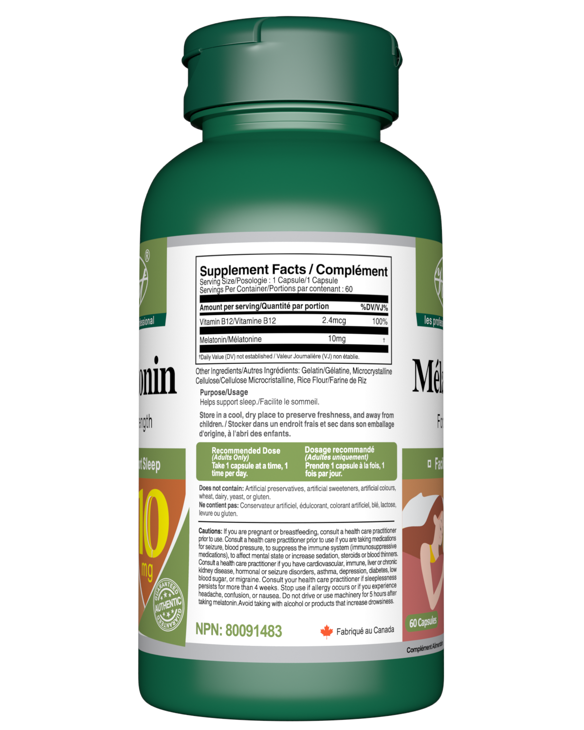 Melatonin 10 mg for Sleep