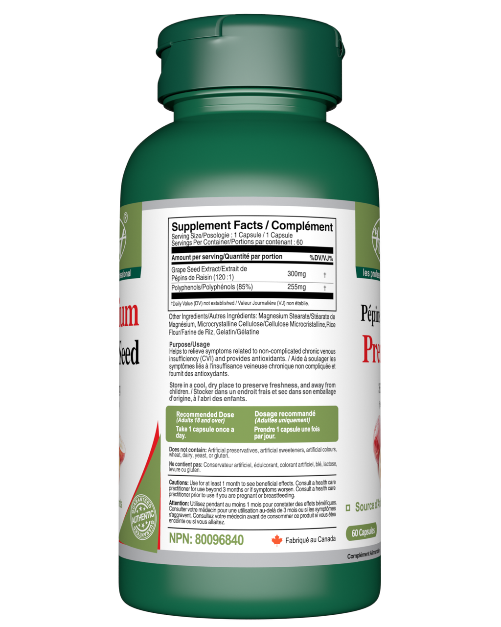 Grape Seed for Immune, Heart, Antioxidant