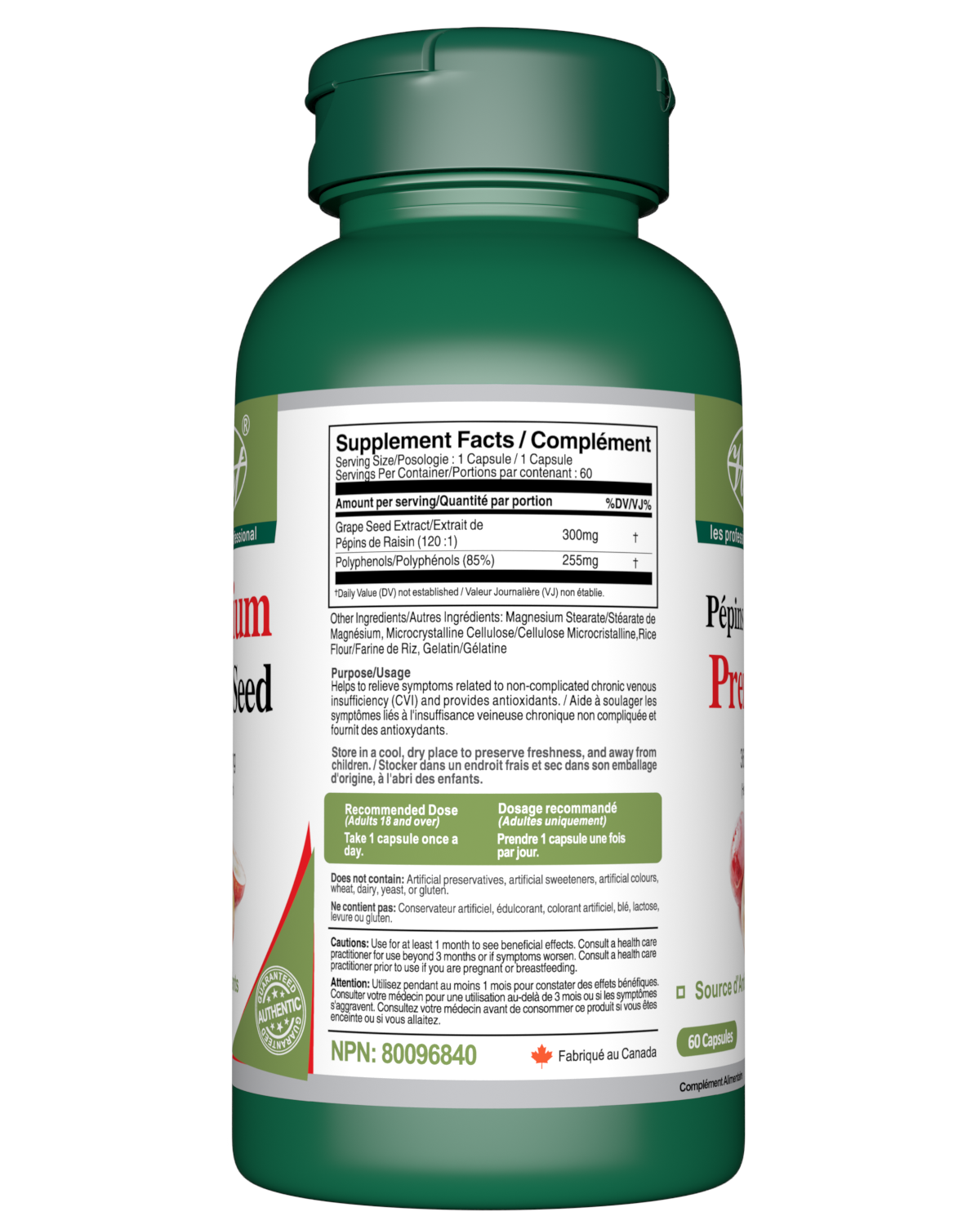 Grape Seed for Immune, Heart, Antioxidant