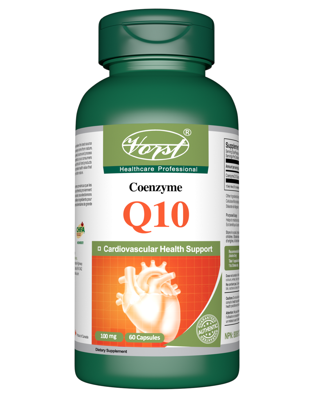 Coenzyme q10 100mg 60 Capsules
