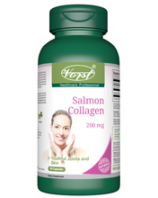 Load image into Gallery viewer, Salmon Collagen 200mg plus Vitamin C 90 Capsules Type 1 and 3
