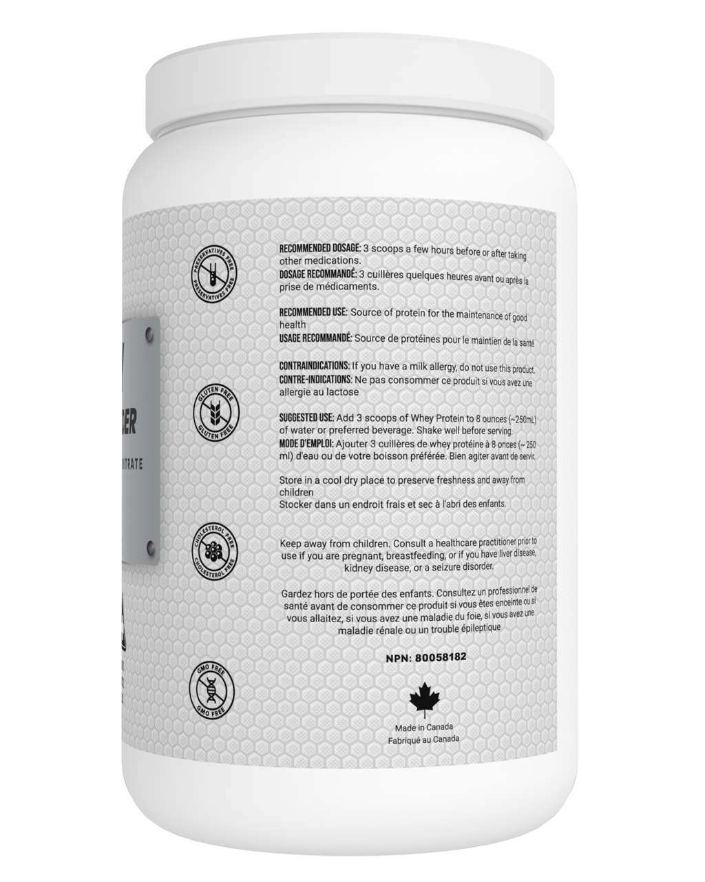 Whey Protein Powder Vanilla
