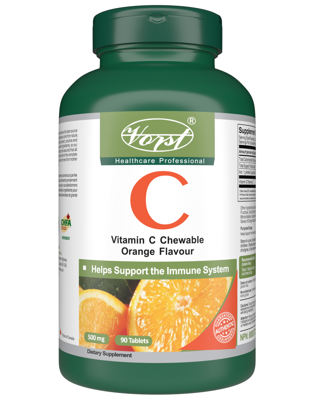 Vitamin C Chewable Orange Flavour 90 Tablets