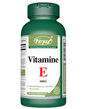 Load image into Gallery viewer, Vitamin E 400IU 90 Vegan Capsules Without Gelatin