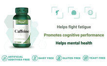 Load image into Gallery viewer, Caffeine 180mg 120 Vegan Capsules