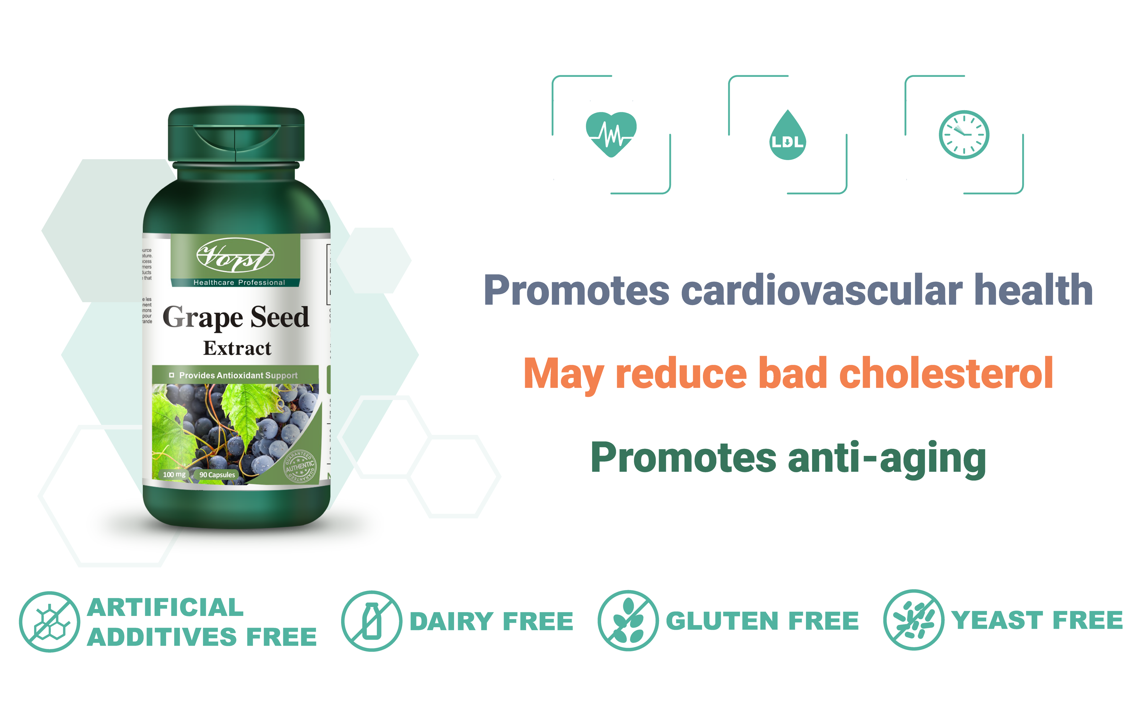 Grape Seed for Immune, Heart, Antioxidant